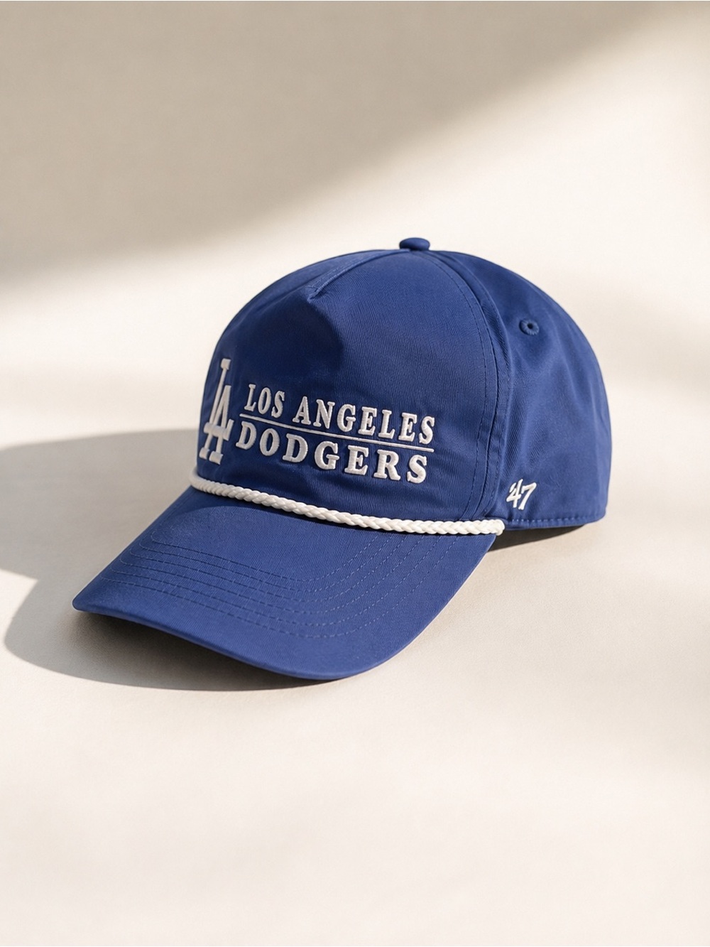 ’47 Brand LA Dodgers Blue Rope Snapback Hat MLB Baseball Cap